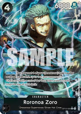 Roronoa Zoro card image