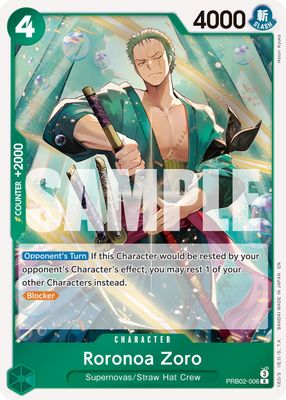 Roronoa Zoro card image