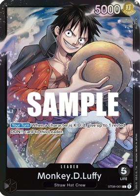 Monkey D. Luffy card image