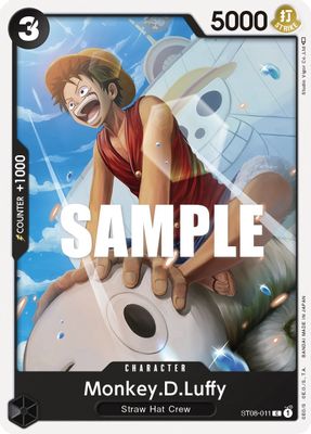 Monkey D. Luffy card image