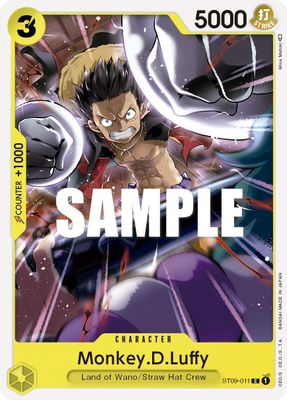 Monkey D. Luffy card image