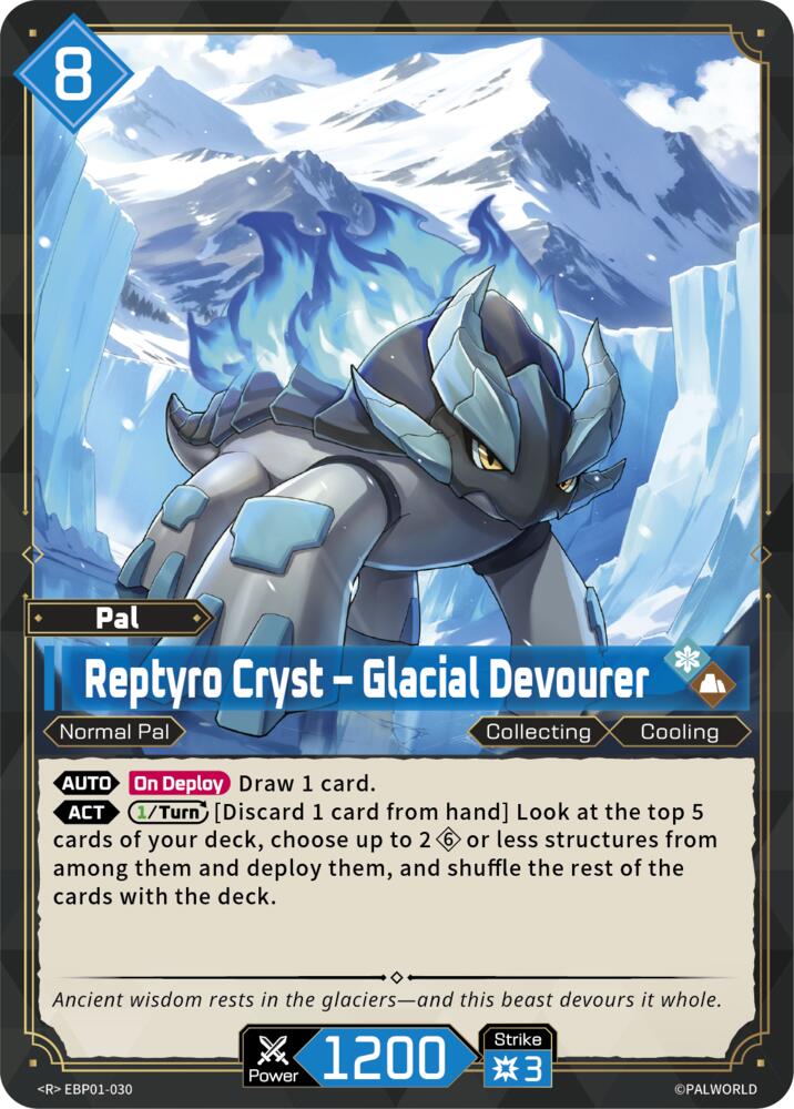 Reptyro Cryst - Glacial Devourer card image