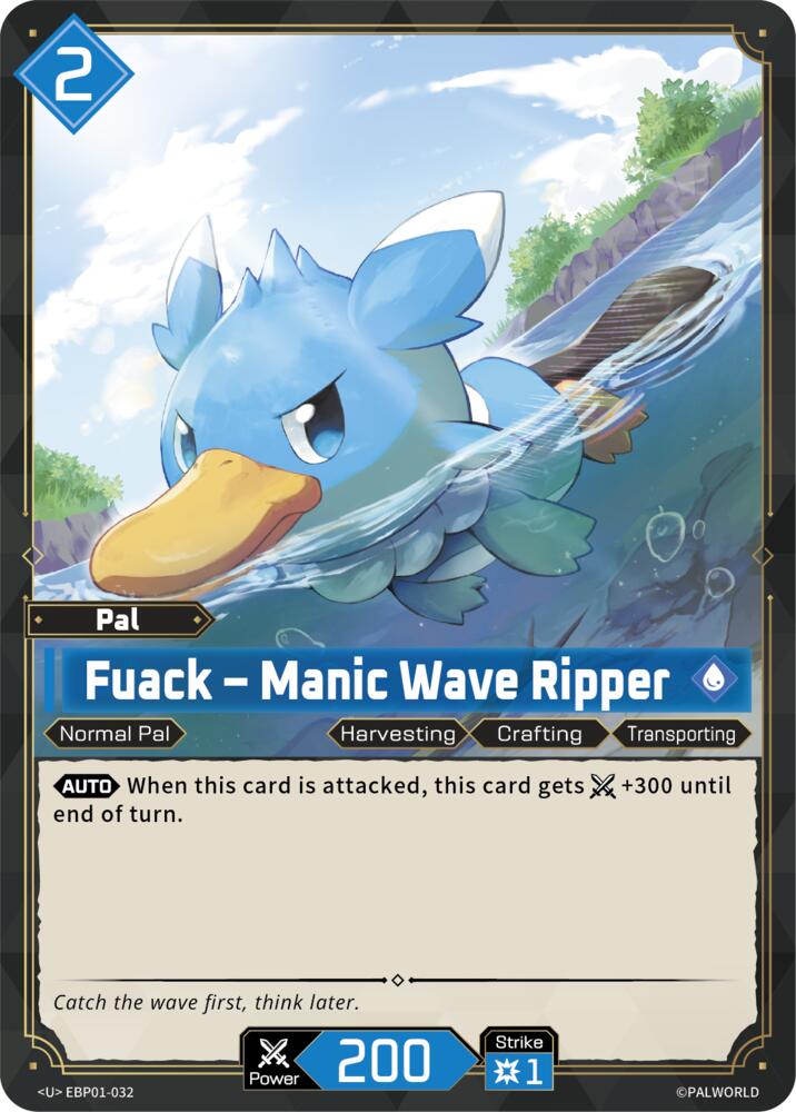 Fuack - Manic Wave Ripper card image