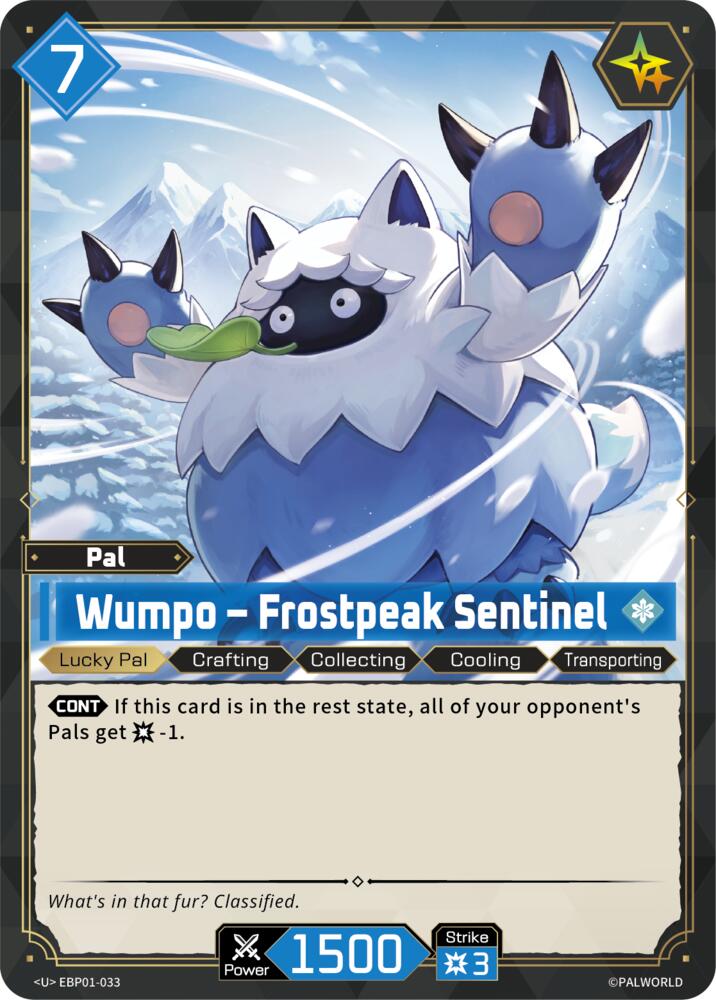 Wumpo - Frostpeak Sentinel card image