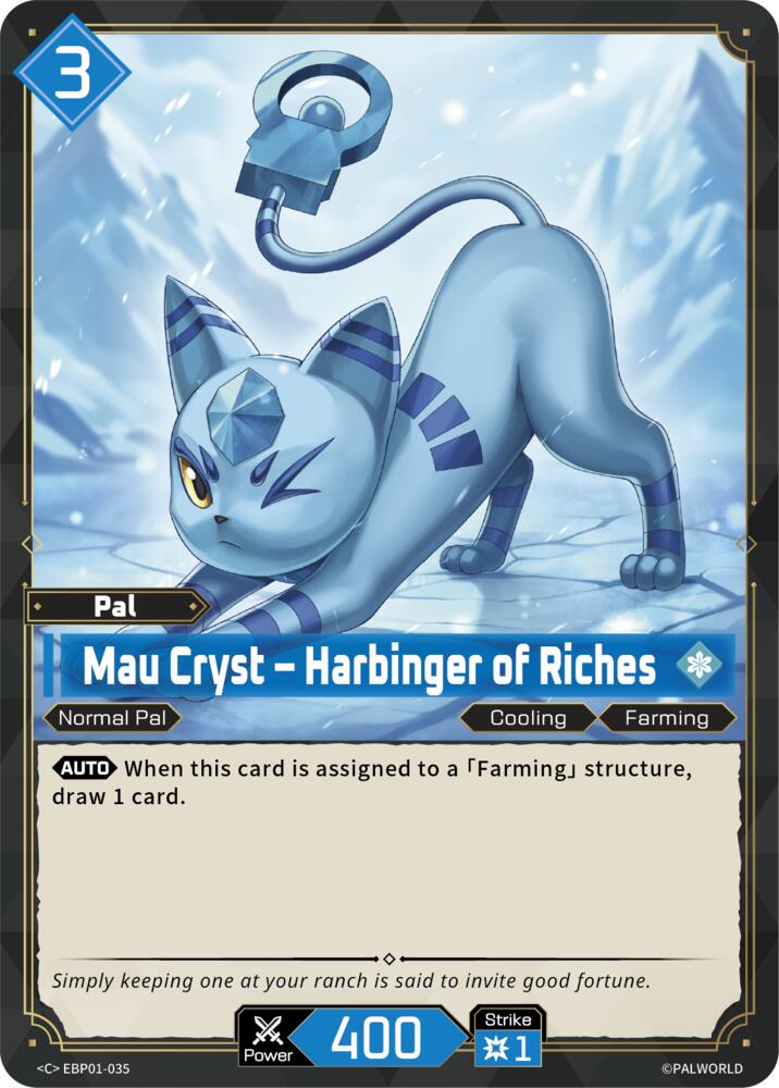 Mau Cryst - Harbinger of Riches card image