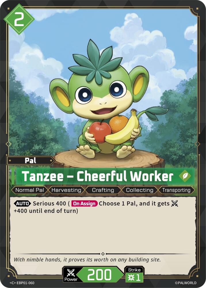 Tanzee - Cheerful Worker card image
