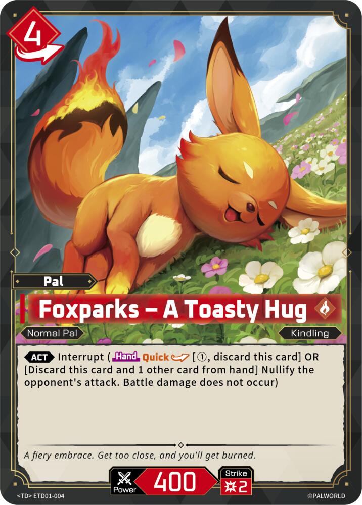 Foxparks - A Toasty Hug