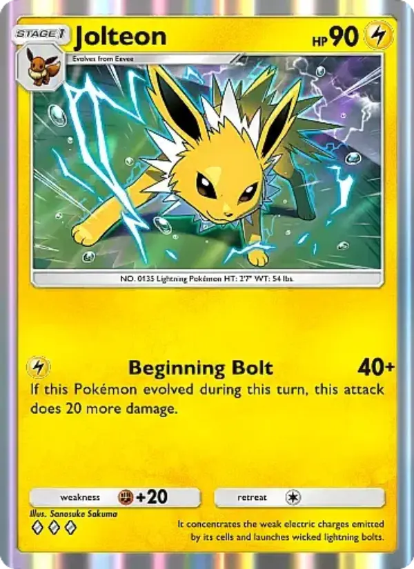 Jolteon card image