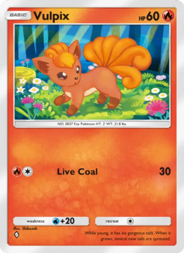 Vulpix card image