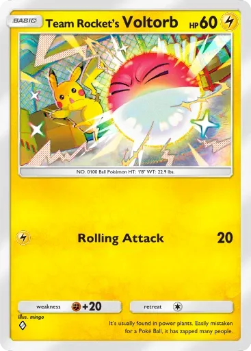 Team Rocket's Voltorb