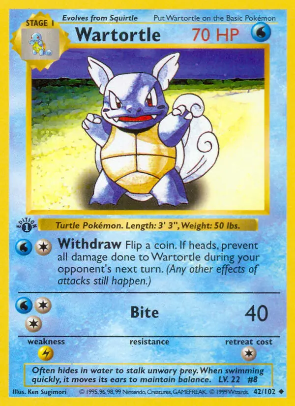 Wartortle card image