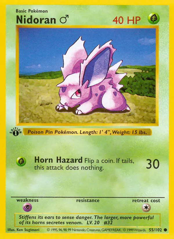 Nidoran♂ card image