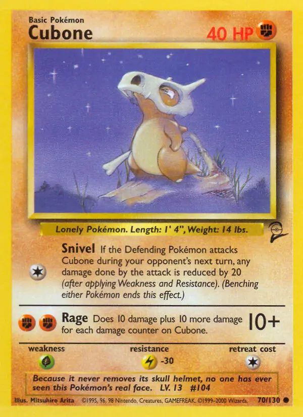Cubone card image