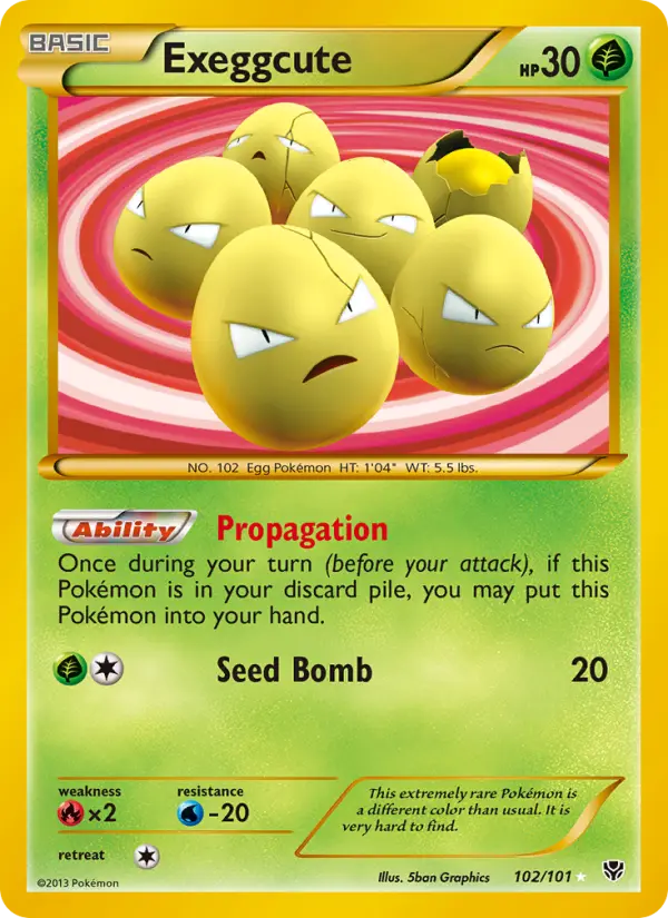 Exeggcute card image