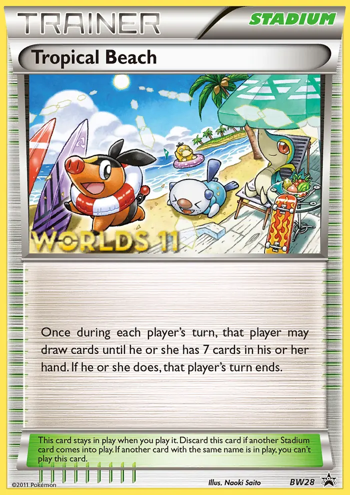 Tropical Beach card image
