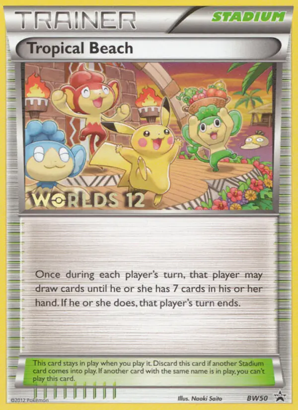 Tropical Beach card image