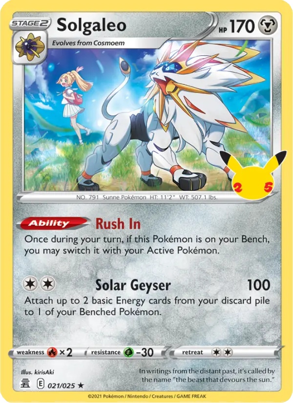 Solgaleo card image