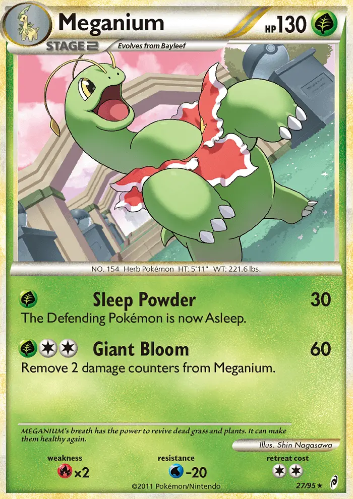 Meganium card image