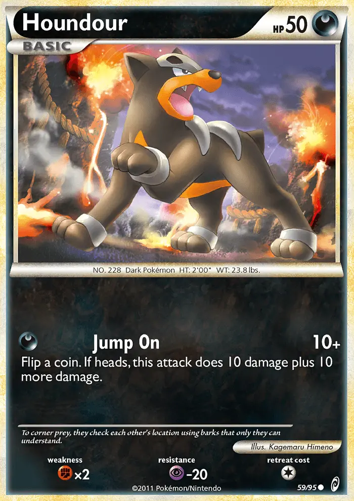 Houndour card image