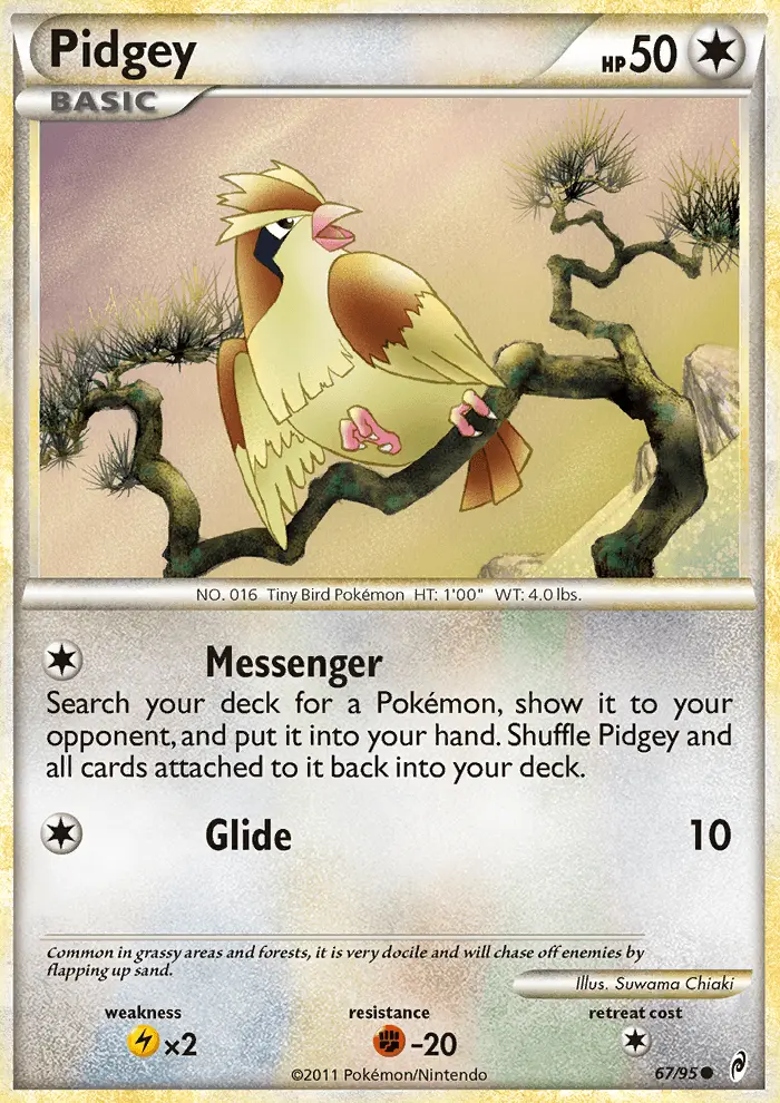 Pidgey card image