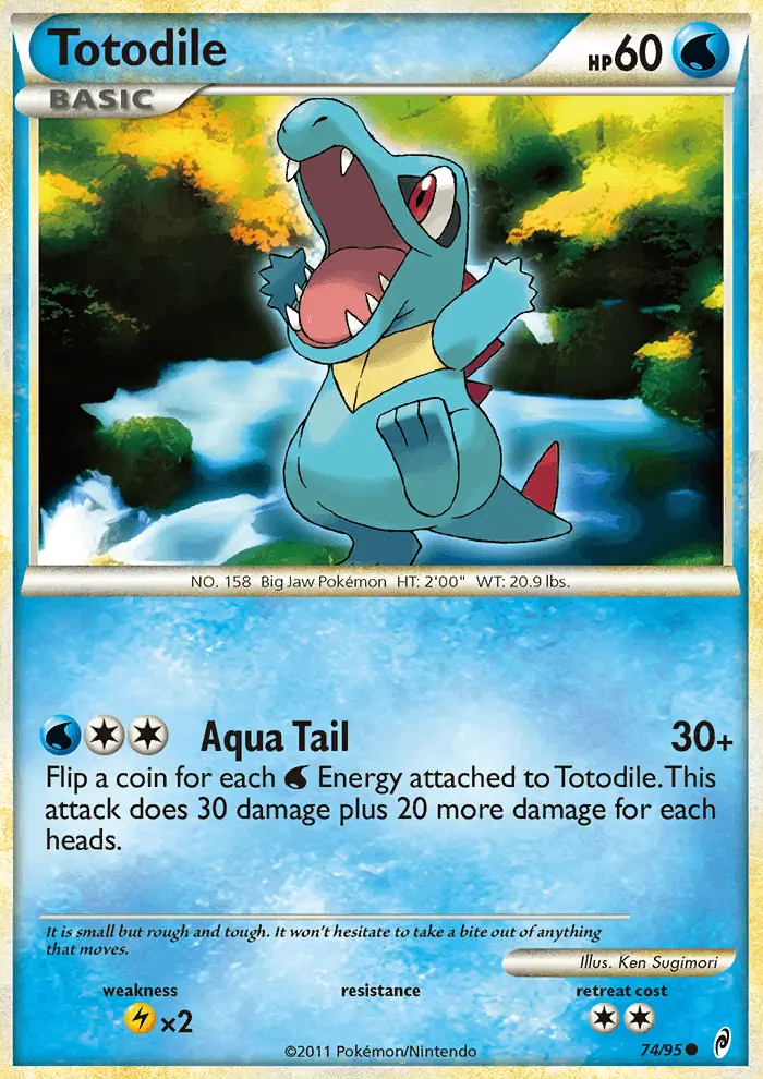 Totodile card image