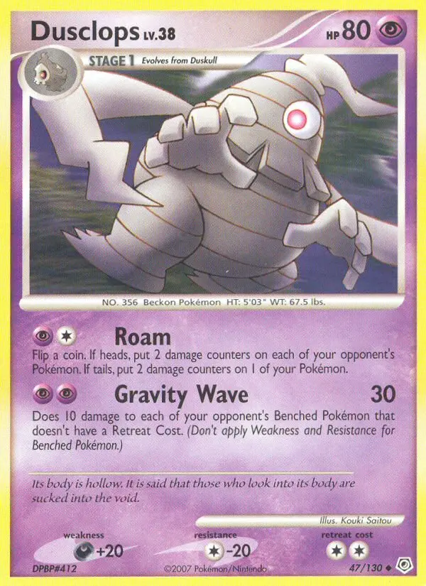 Dusclops card image