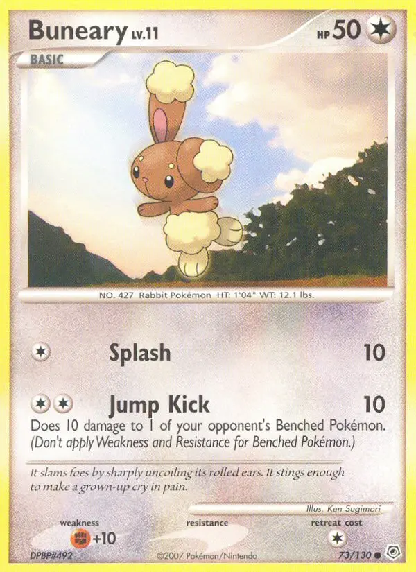 Buneary card image