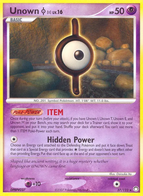 Unown I card image
