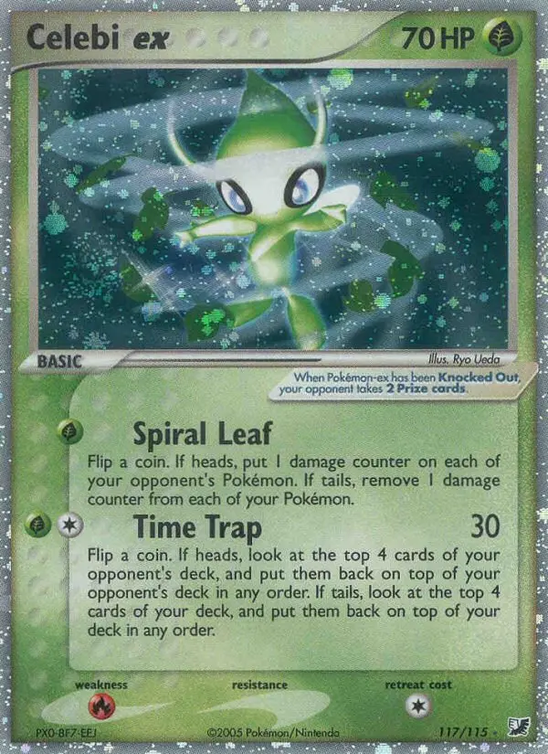 Celebi ex card image