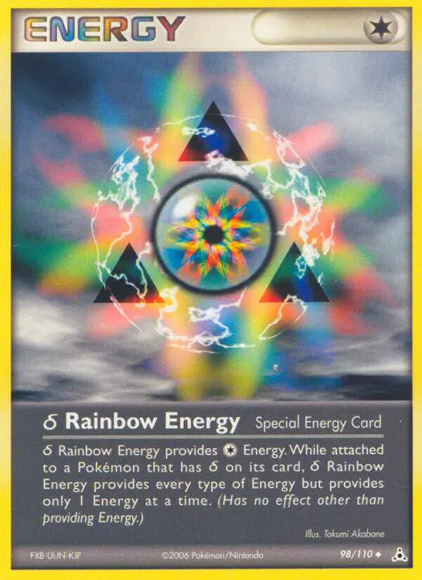 δ Rainbow Energy card image