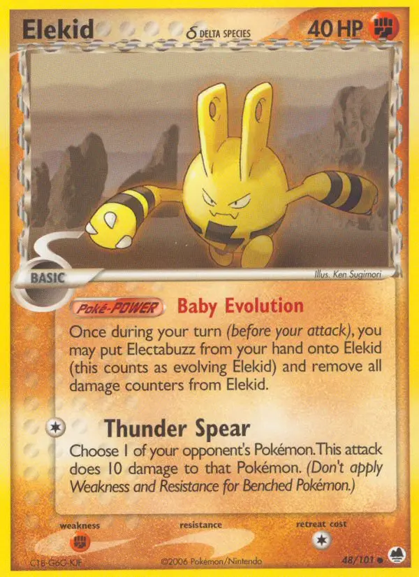 Elekid δ card image
