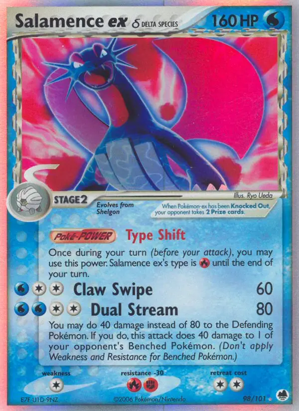 Salamence ex δ card image