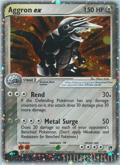 Aggron ex card image