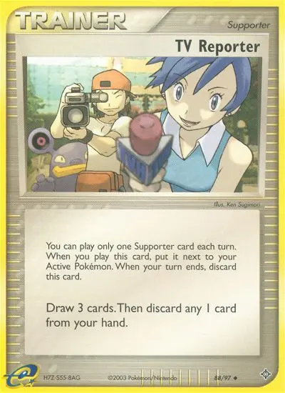 TV Reporter card image