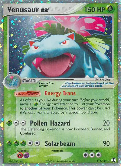 Venusaur ex card image