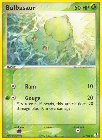 Bulbasaur card image