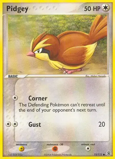 Pidgey card image