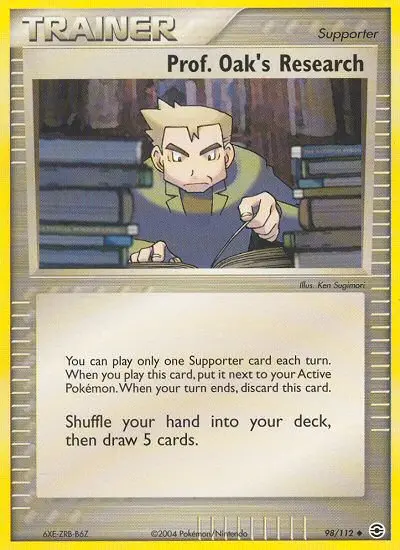 Prof. Oak's Research card image