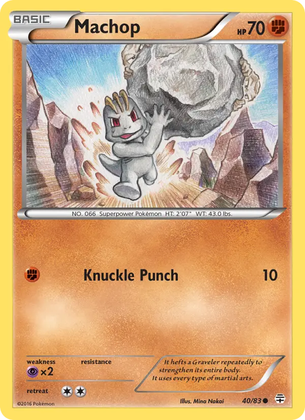 Machop card image