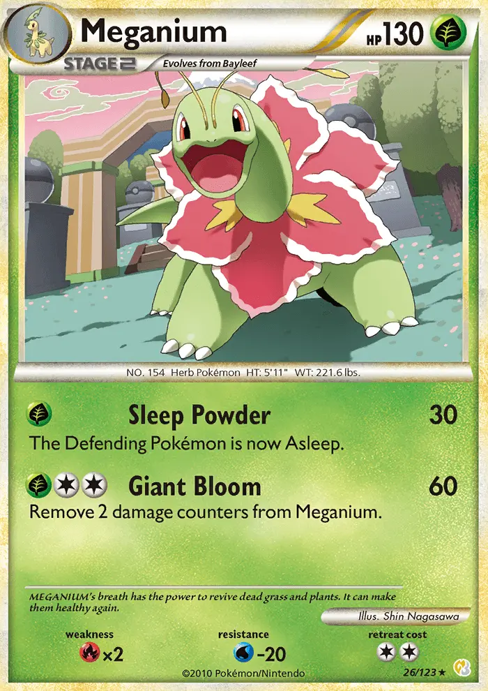 Meganium card image