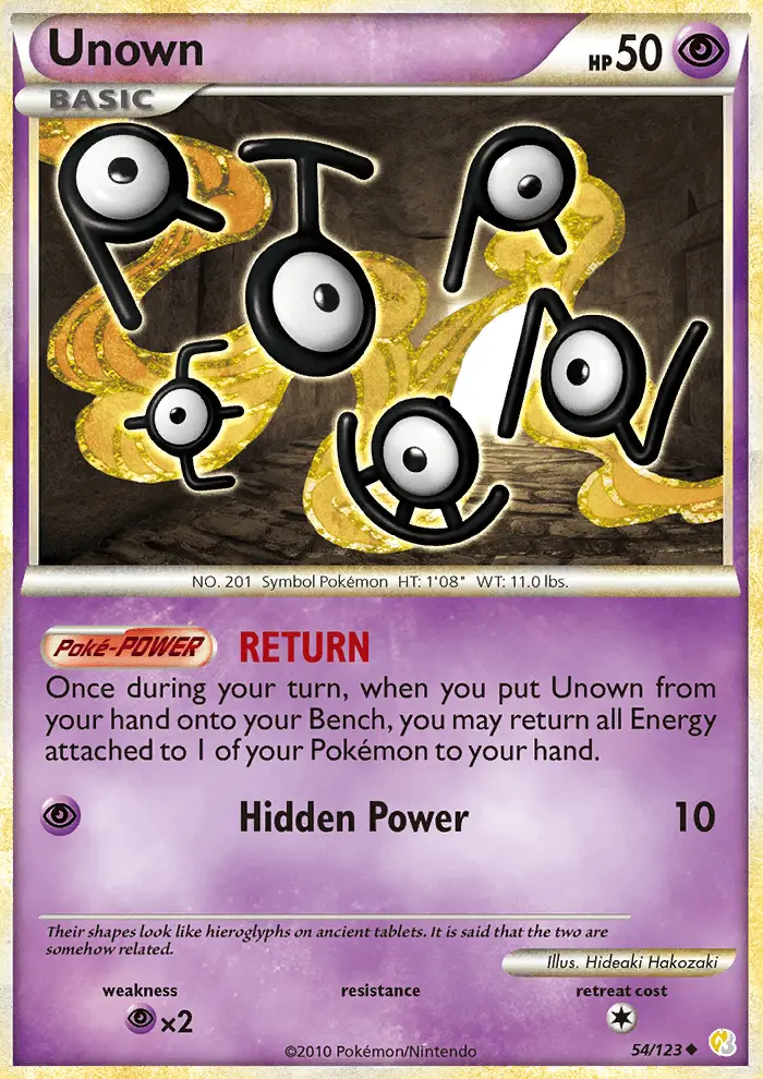 Unown card image