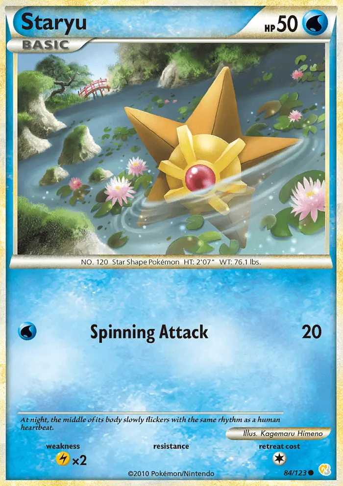 Staryu card image