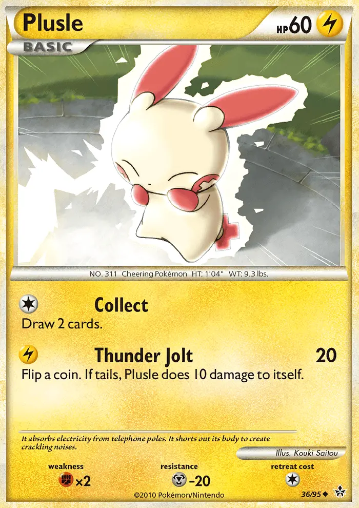 Plusle card image