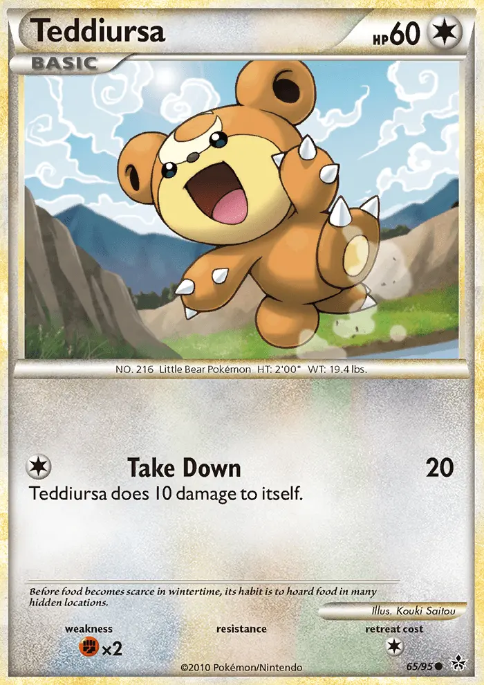 Teddiursa card image