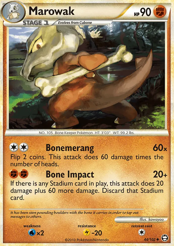 Marowak card image
