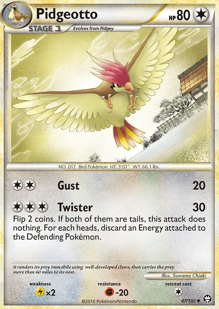 Pidgeotto card image