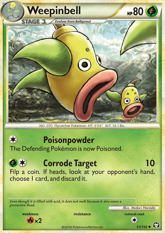 Weepinbell card image