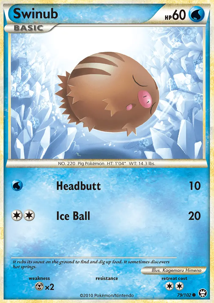 Swinub card image
