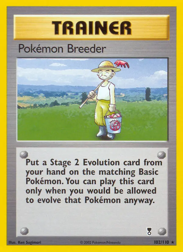 Pokémon Breeder card image