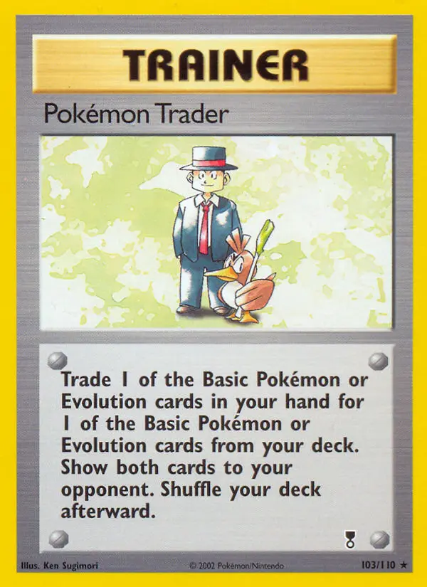 Pokémon Trader card image